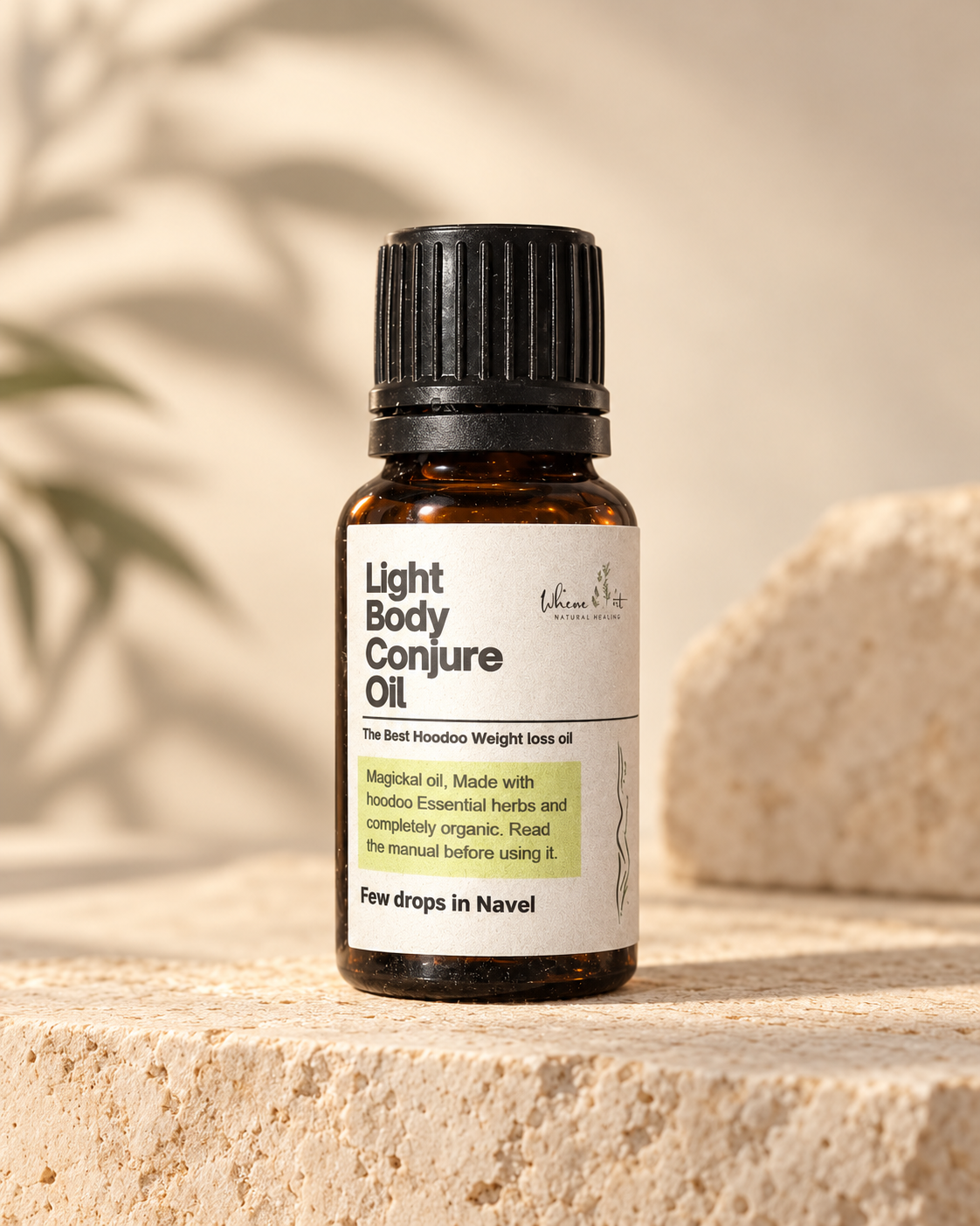 LIGHT BODY CONJURE OIL - Magical Weight loss oil product image